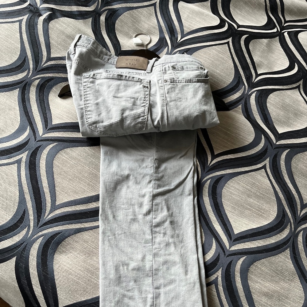 Raphaela by Brax Light Gray Men Pants